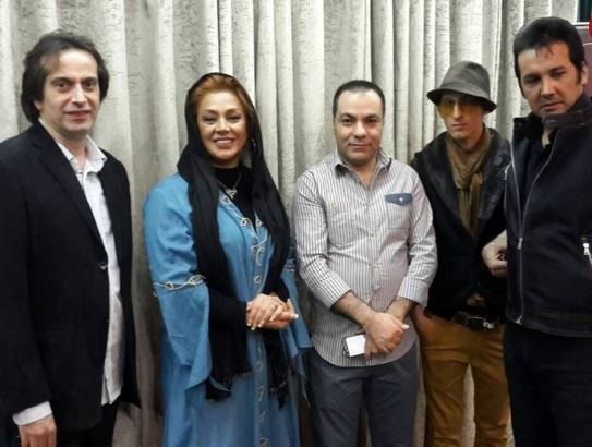 عکسی به جا مانده از مرتضی پاشایی در جمعی از سلبریتی‌ها /روحش شاد