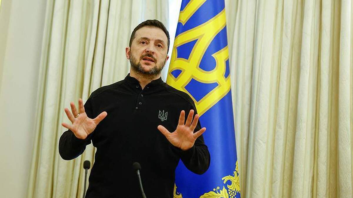 زلنسکی اعلام کرد که حاضر نیست حتی 