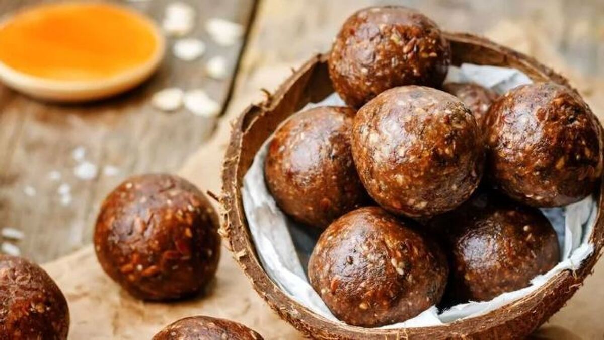 اگر باشگاه می‌روید حتما این توپک جو دوسر رژیمی و شکلاتی را درست کنید