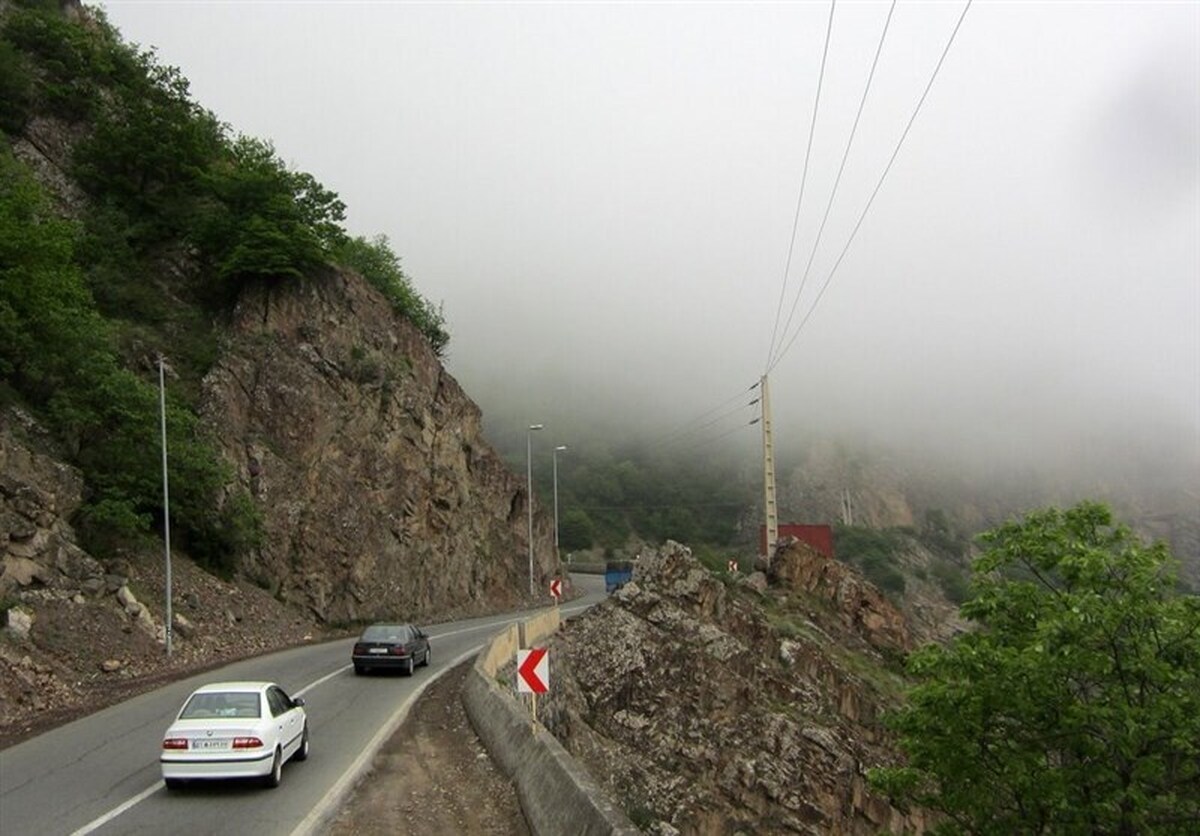 مه‌گرفتگی در ۴ محور مواصلاتی استان فارس