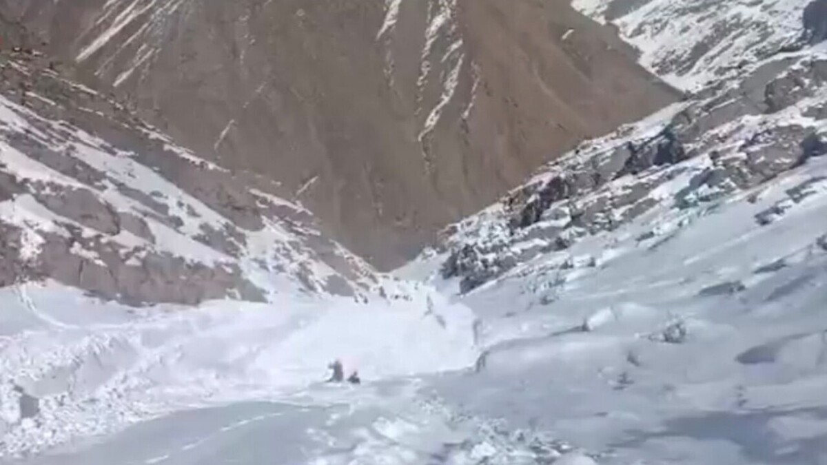 وقوع برف کوچ (بهمن) در پنجشیر