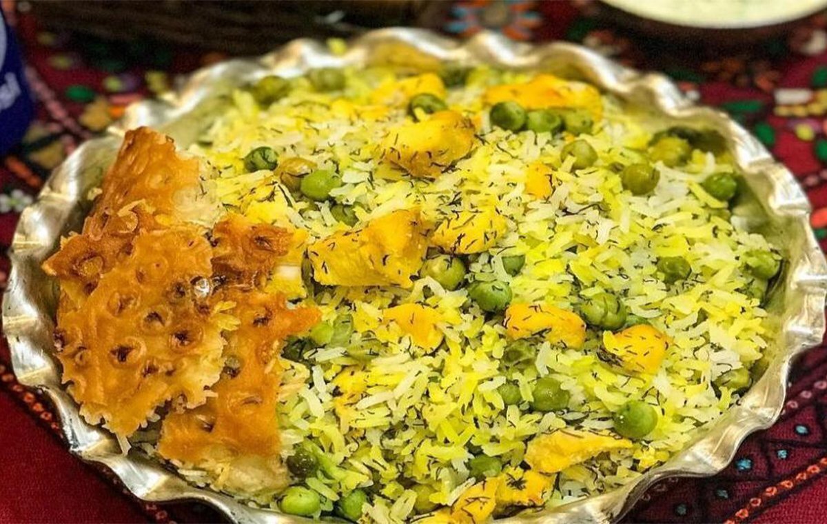 نخودپلو؛ یک غذای مقوی که بر خلاف ظاهرش طعم خوبی داره!