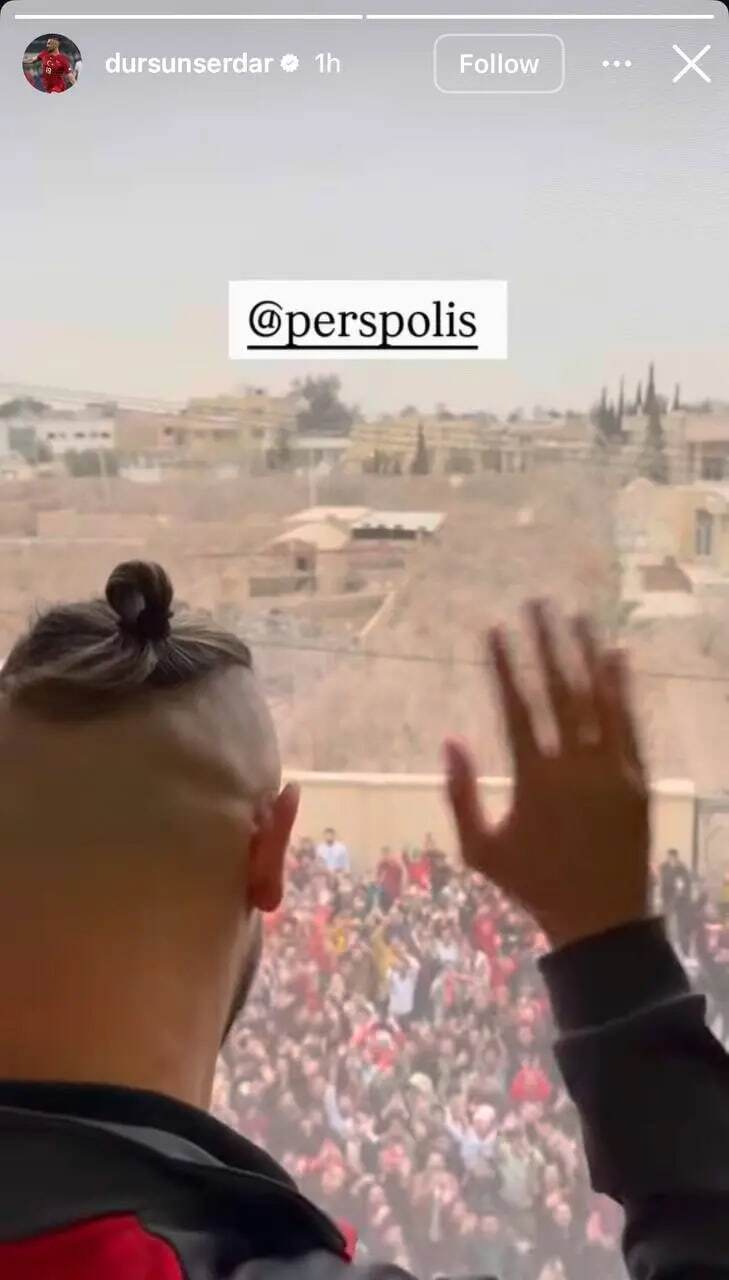 واکنش بازیکن خارجی پرسپولیس به استقبال پرشور هوادران