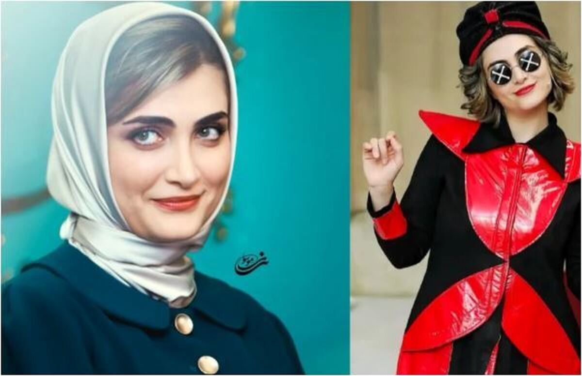 جنجال آفرینی الناز ملک با پوشش عجیب و خاصش در تالار وحدت