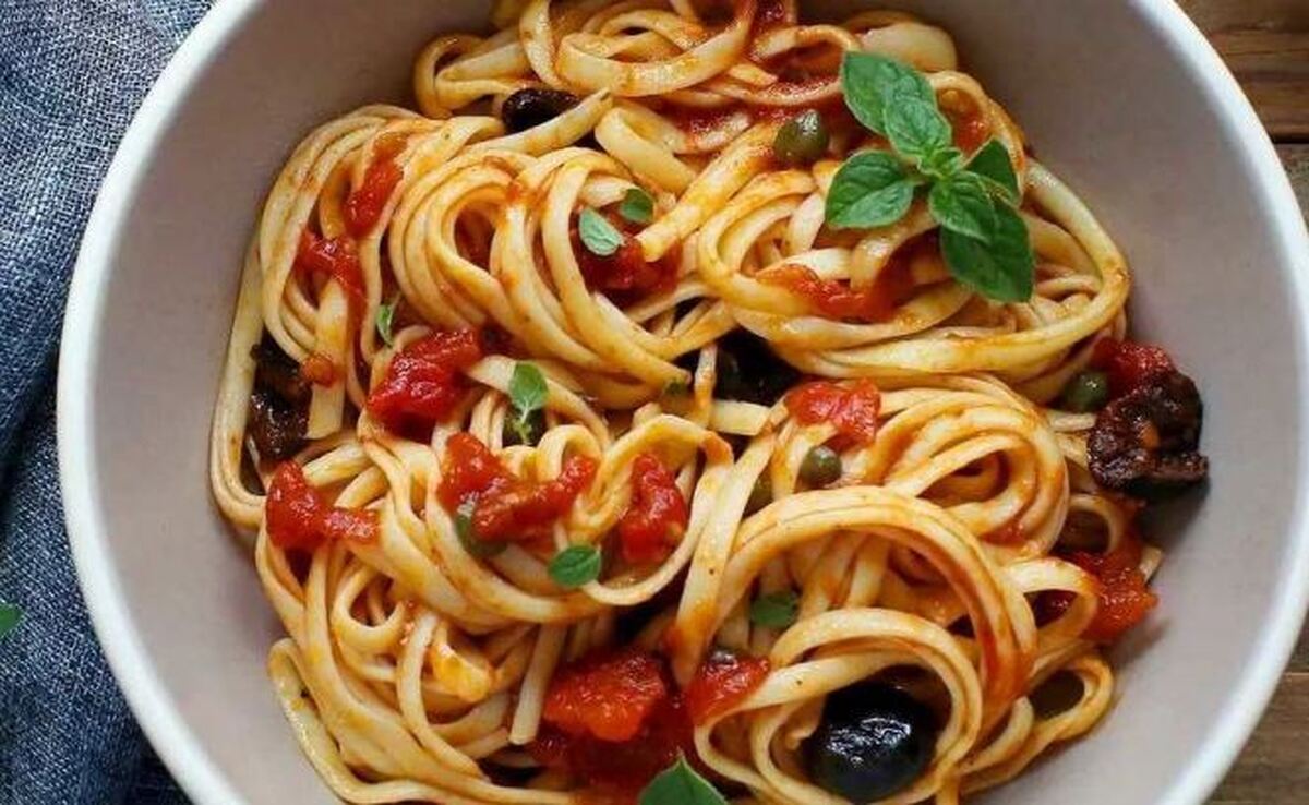 دستور پخت پاستا ویژه سبزیجات برای شام
