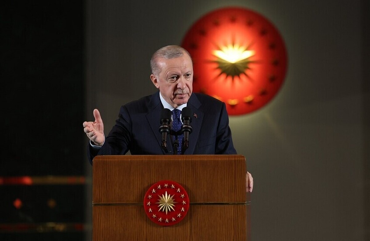 اردوغان: ترکیه با وجود فشار لابی جهانی صهیونیستی شجاعانه در کنار فلسطینی‌ها ایستاد