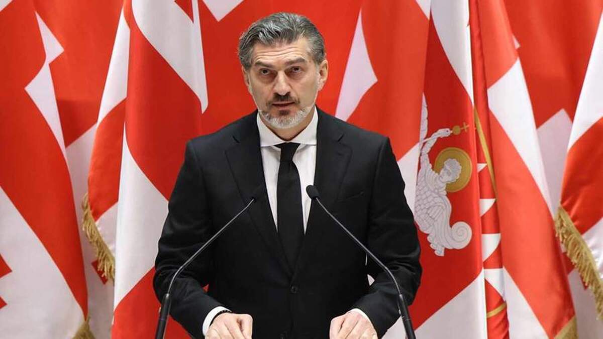 رئیس جمهور گرجستان درباره تلاش برای وارد کردن جنگ با روسیه صحبت می‌کند