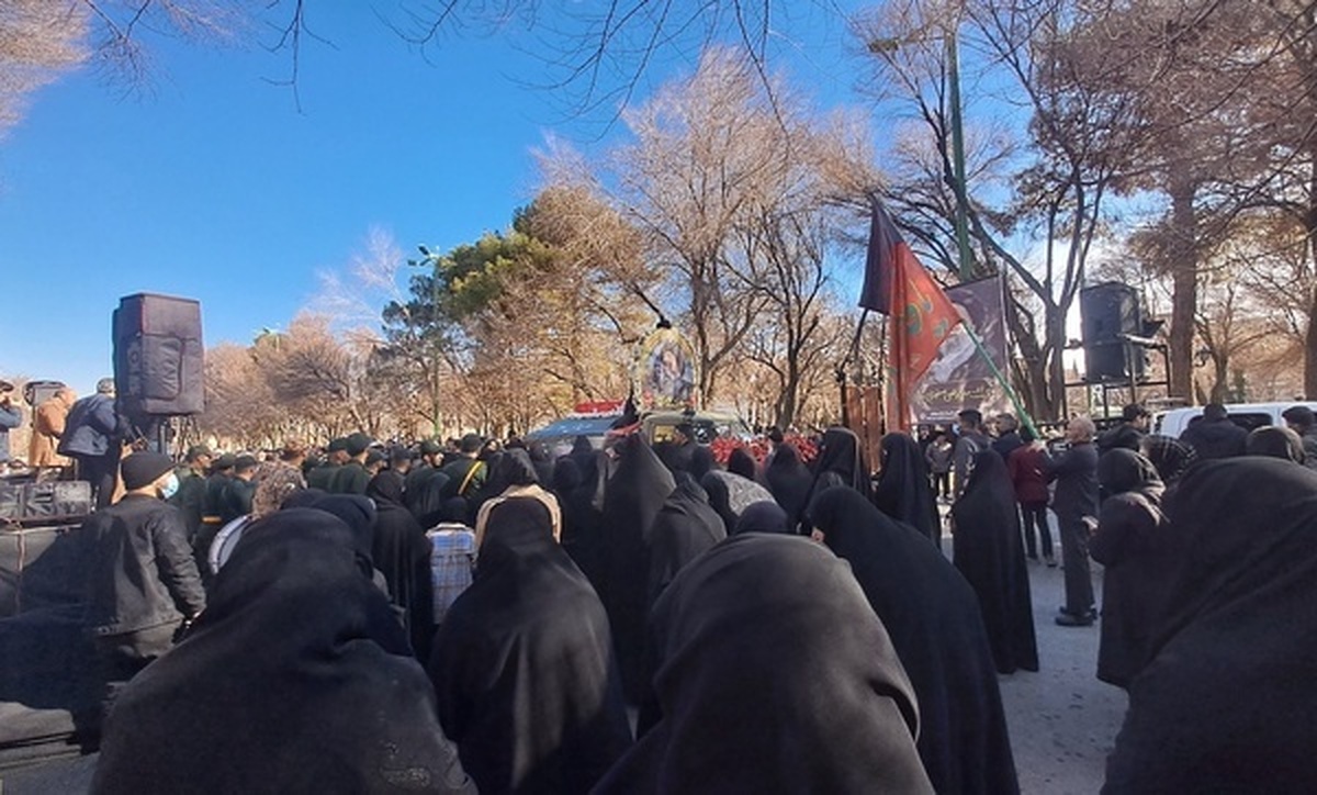 مراسم تشییع آیت‌الله مستجابی در اصفهان برگزار شد