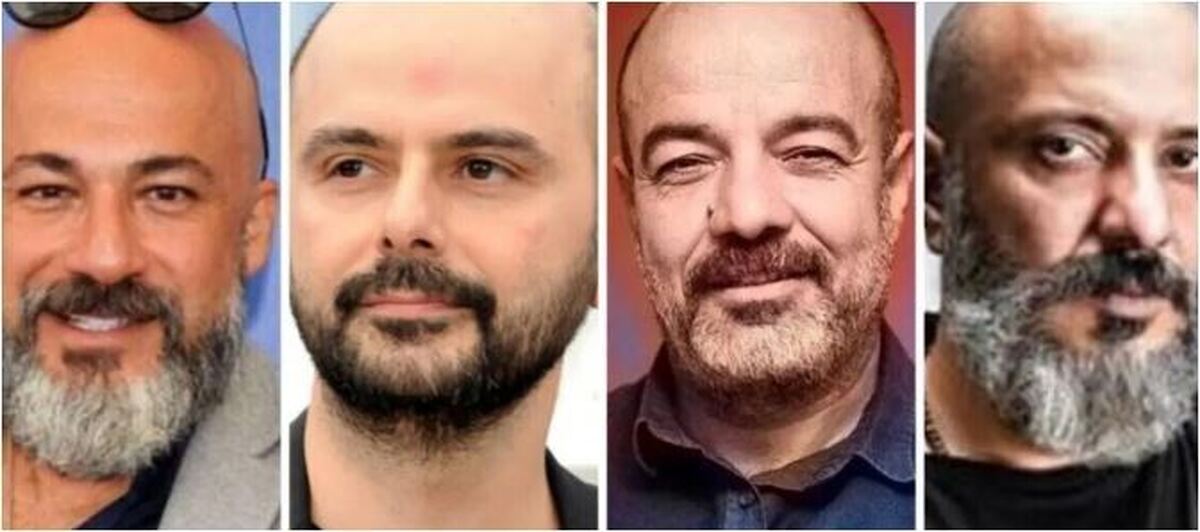 تصاویر زیرخاکی کمتر دیده شده از بازیگران معروف ایرانی قبل از کچل شدن!