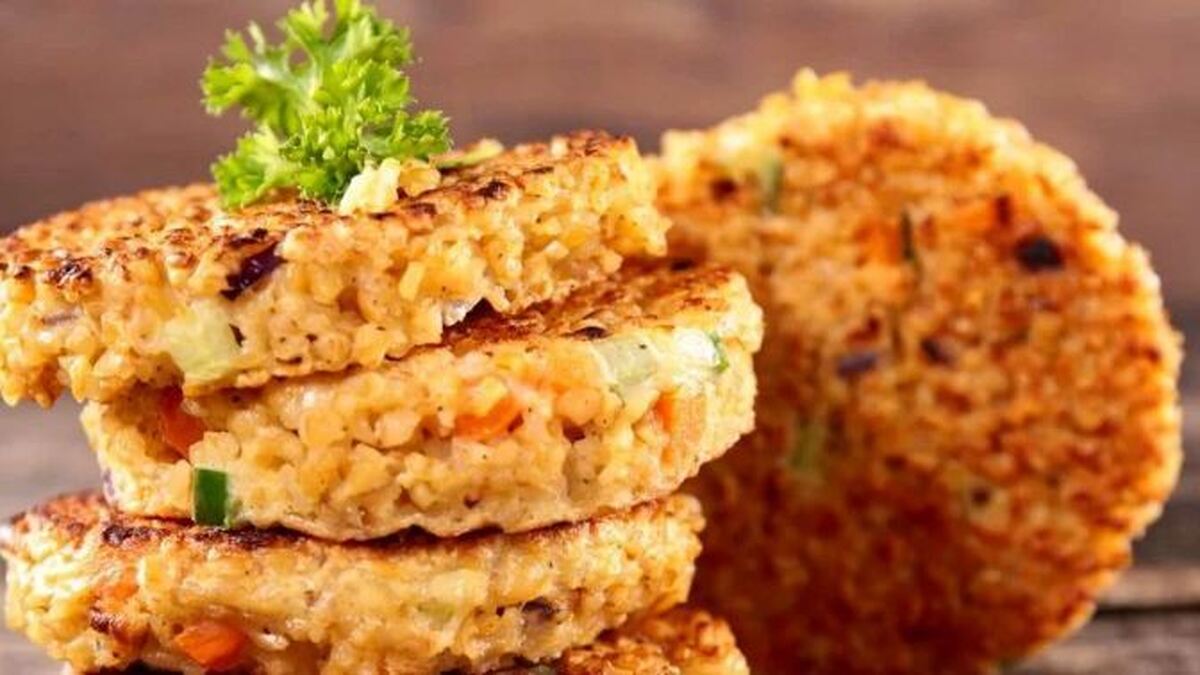 طرز تهیه کتلت کینوا یک غذای رژیمی برای افطار