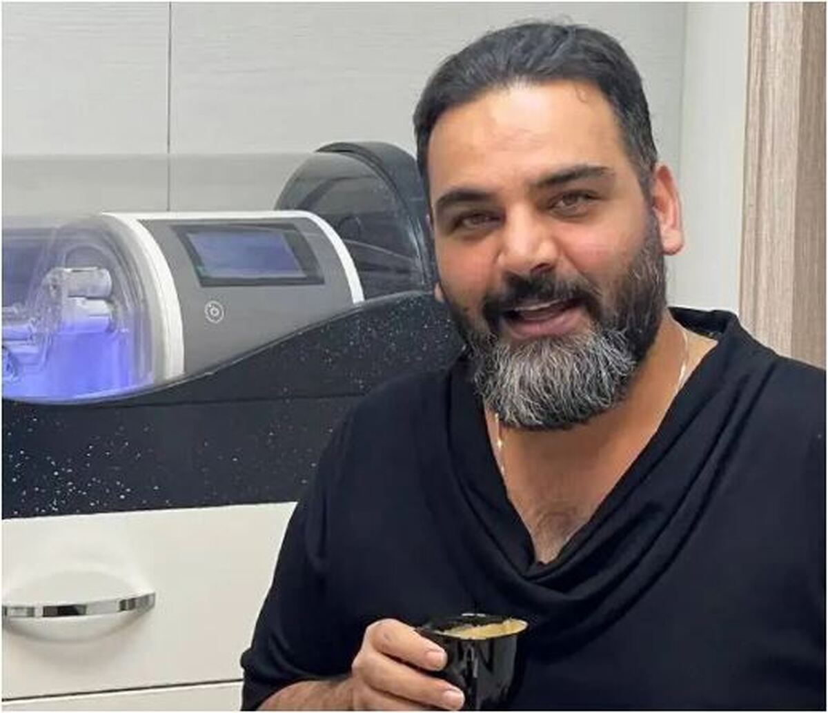 چهره جدید احسان علیخانی با سر کچل و ریش بهم ریخته سوژه شد! /چه بلایی سرش اومده؟