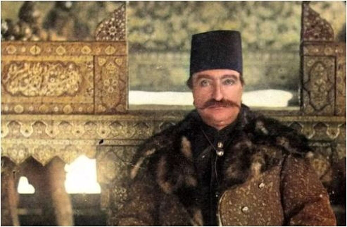 تصاویر منتشر شده از نخستین پرتره رونمایی شده از ناصر الدین شاه