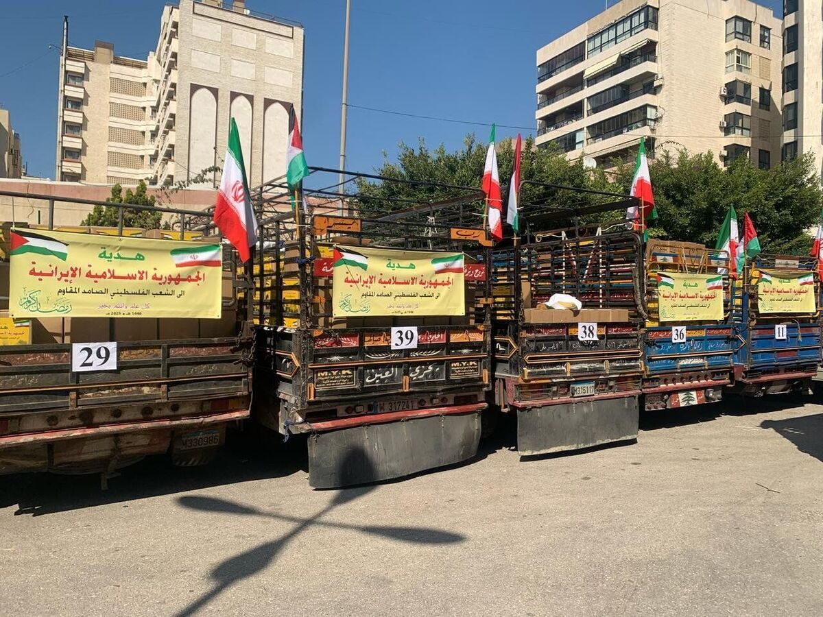برپایی جشن رمضان در اردوگاه‌های فلسطینی داخل لبنان