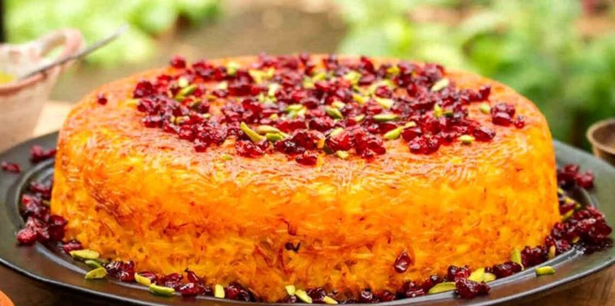 عروس خانم‌ها این زرشک پلو متفاوت و بدون گوشت را حتما درست کنید / دستور پخت