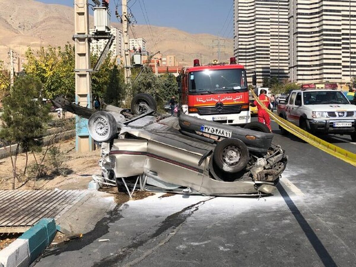 تصادفات جاده‌ای در سومین رتبه از بیشترین مرگ و میر‌های ایران قرار گرفت