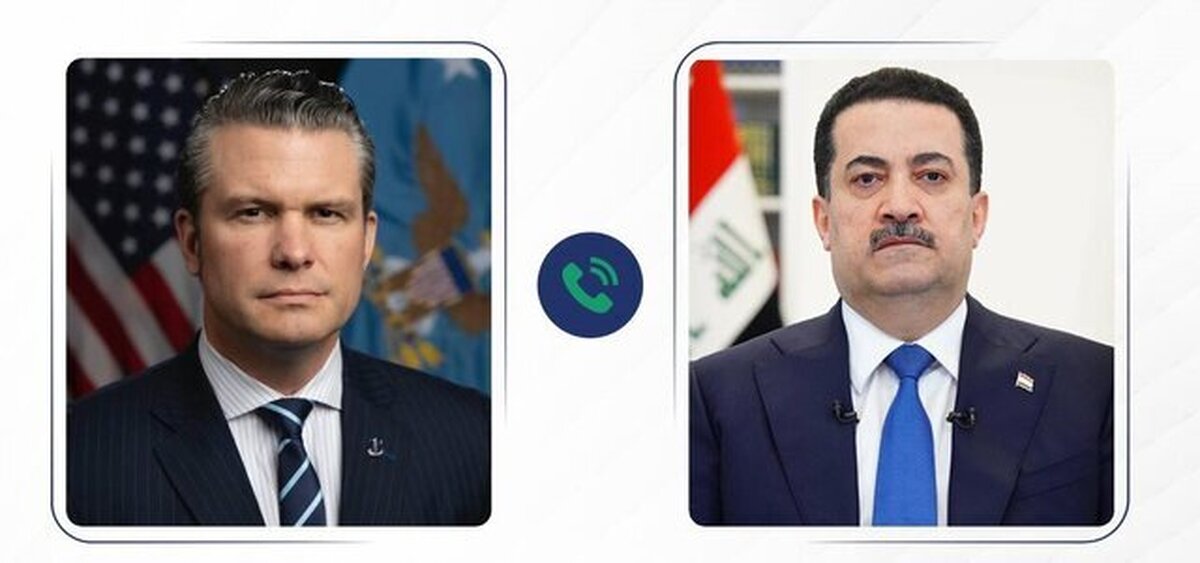 نخست وزیر عراق و وزیر دفاع آمریکا تلفنی رایزنی کردند