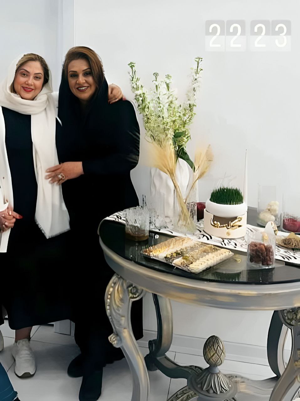 نگاهی به سفره هفت سین ساده و شیک مریم سلطانی+عکس