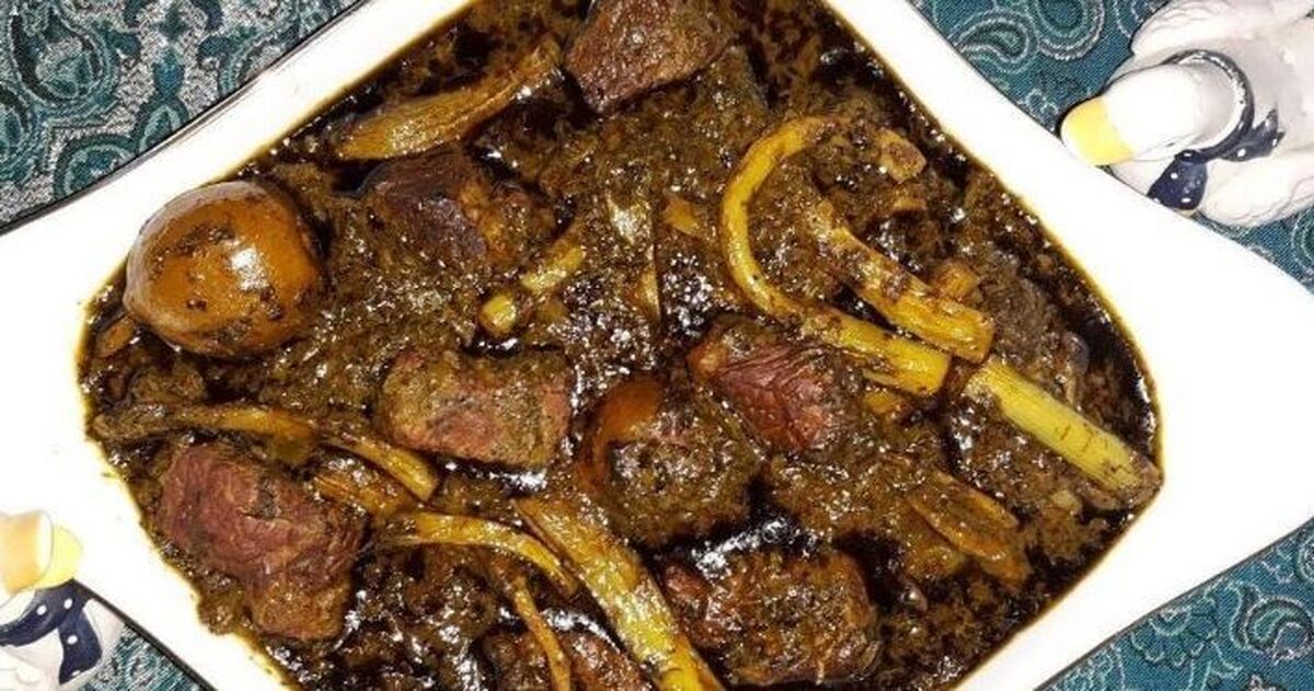 دستور پخت خورشت کنگر غذای مخصوص شیرازی‌ها