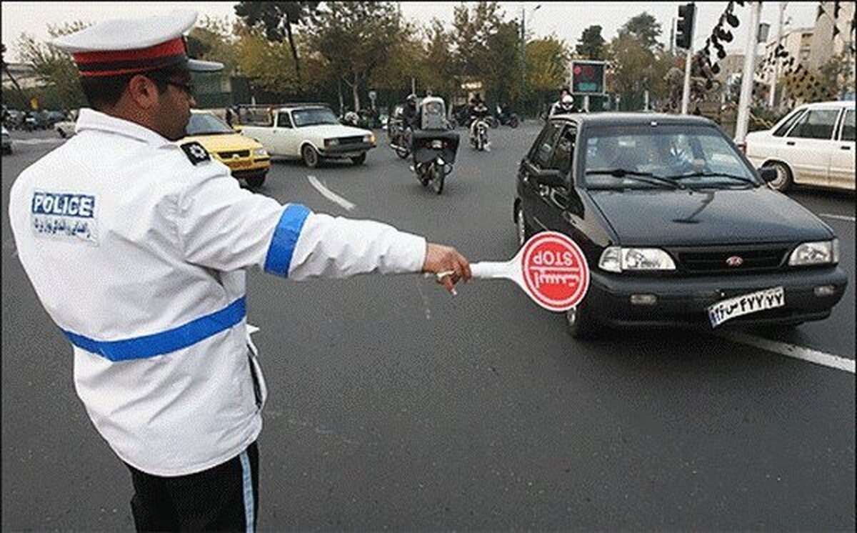 برخورد پلیس راه جنوب سیستان و بلوچستان با استفاده کنندگان از چراغ‌های زنون