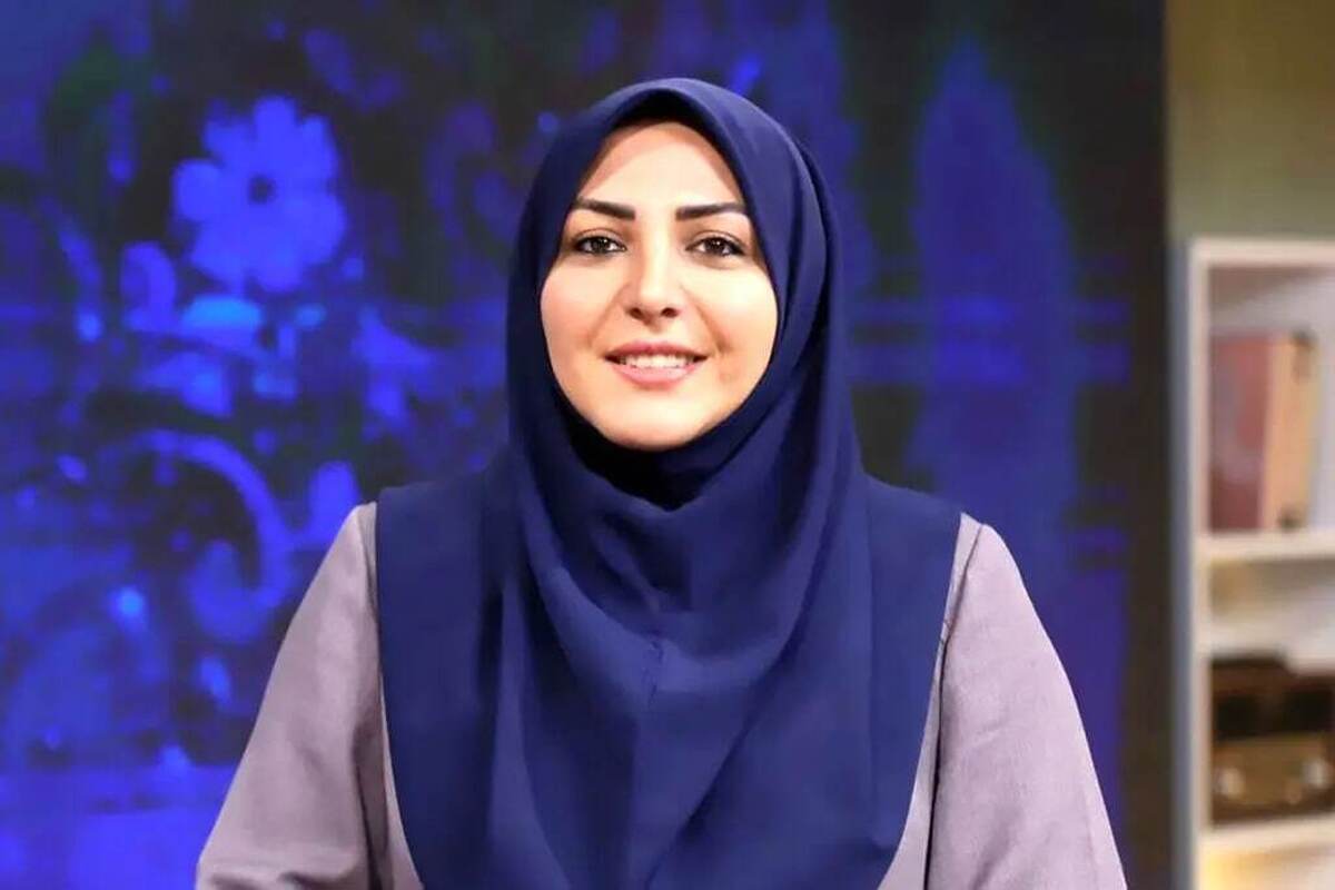 عکس یادگاری مجری محبوب تلویزیون در جشن چهارشنبه سوری