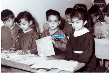 ظاهر ترگل ورگل لیلا فروهر وقتی دانش آموز دبستانی بود! +عکس