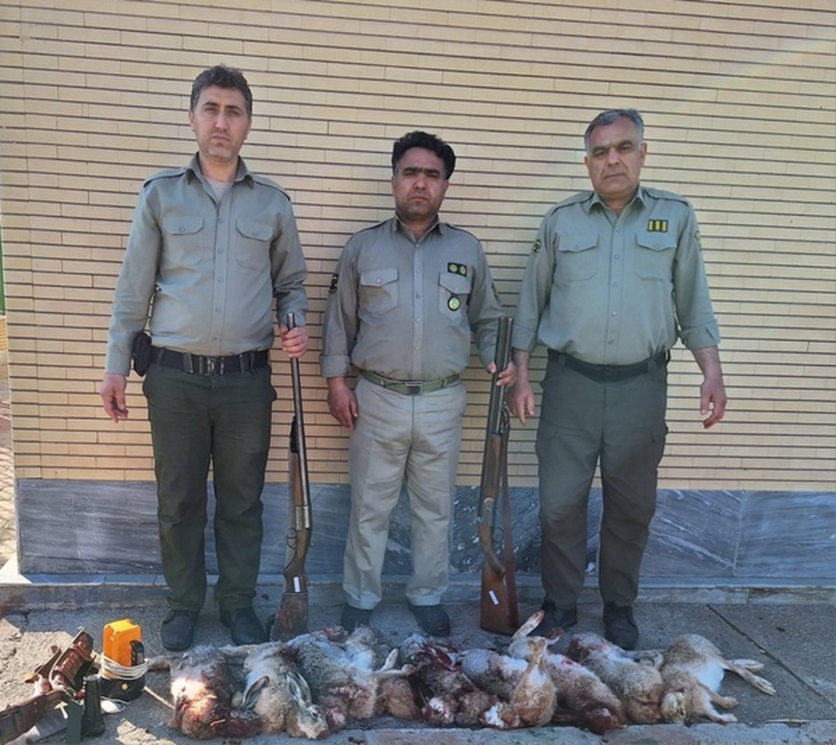 دستگیری شکارچیان غیرمجاز در سراب
