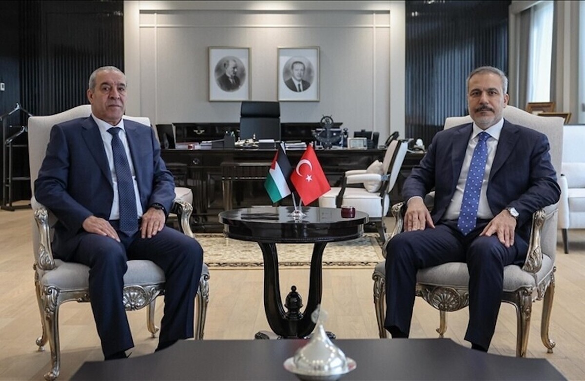 دیدار فیدان با حسین شیخ در آنکارا