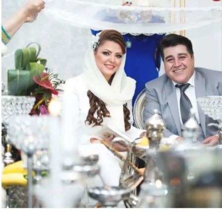 تصاویری کمتر دیده شده از سفره عقد ساده مهدی یغمایی/چه همسر زیبایی! +عکس