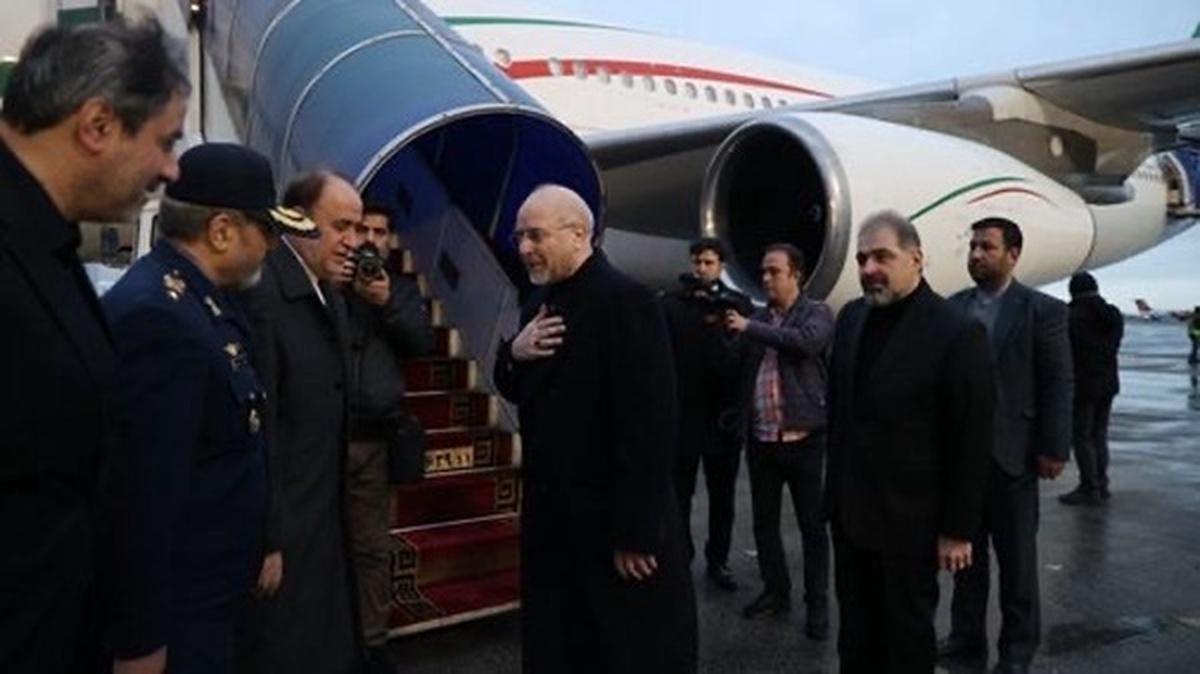 قالیباف تهران را به مقصد بیروت ترک کرد