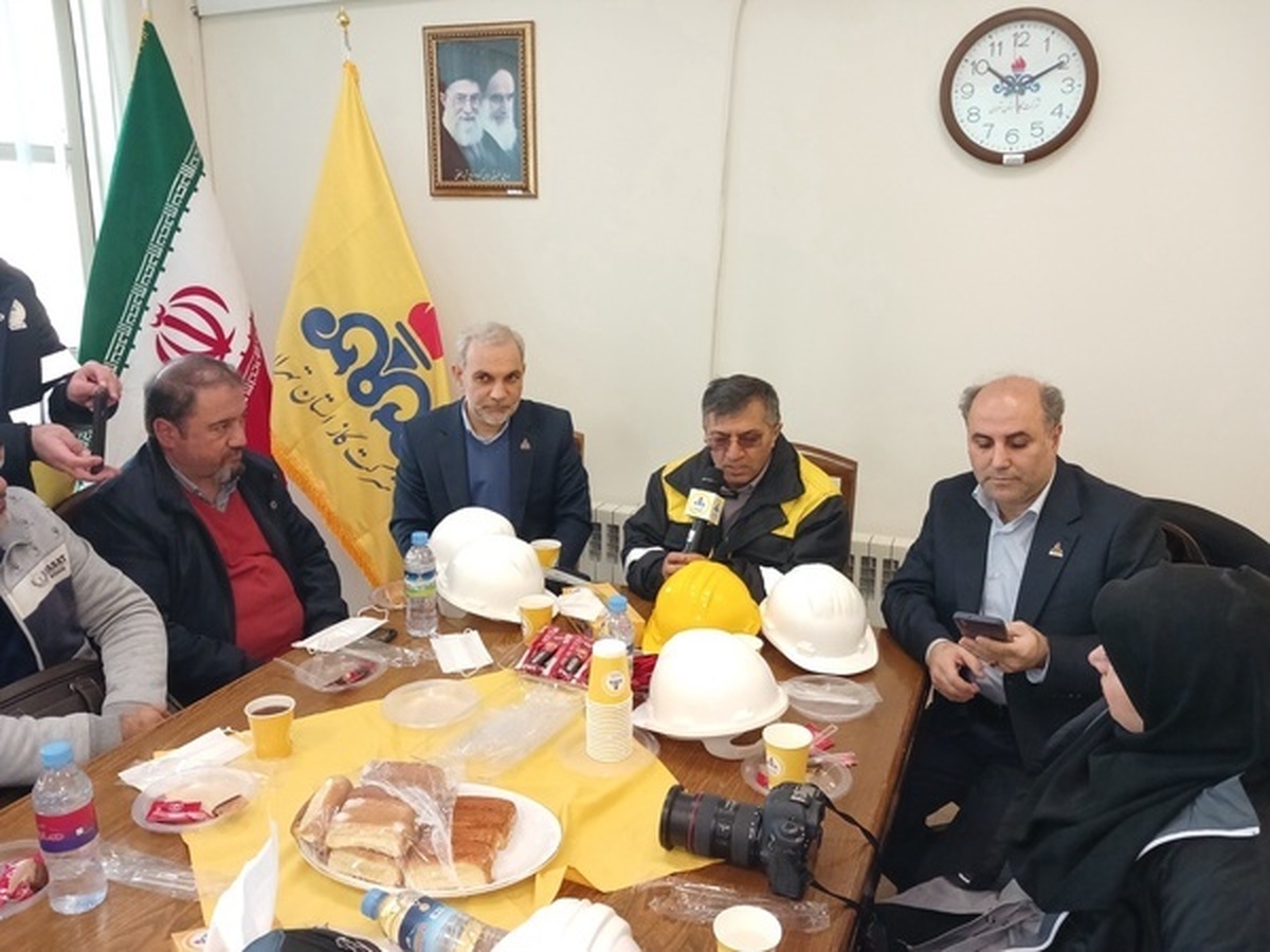 مصرف گاز در تهران به ۷۰ میلیون متر مکعب در روز رسید