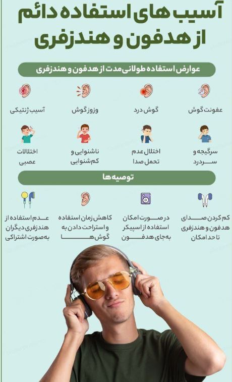 استفاده طولانی مدت از هدفون و هندزفری چه آسیب‌هایی دارد؟