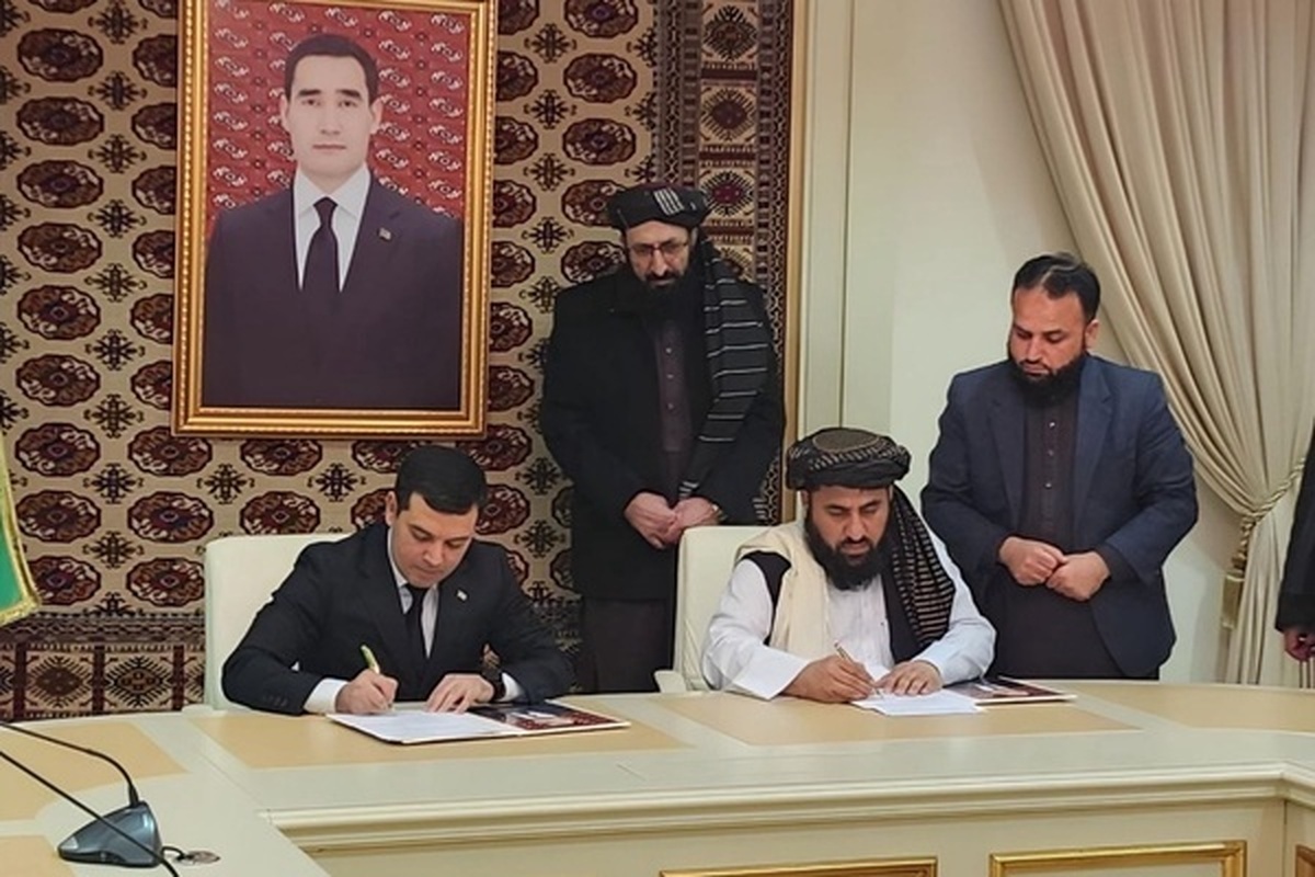 افغانستان و ترکمنستان توافق‌نامه‌های جدید در حوزه راه‌آهن امضا کردند