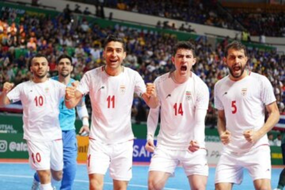 تیم فوتسال ایران برای بار سیزدهم قهرمان آسیا شد