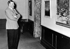دو نقاشی کشف شده از هیتلر در اموال بازمانده از پهلوی