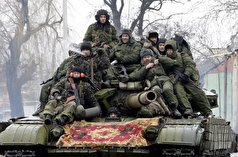 ادامه فتوحات ارتش روسیه با تصرف منطقه‌ای در شرق اوکراین
