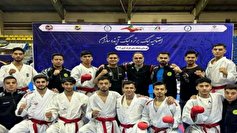 قهرمانی پاس قم در لیگ برتر کاراته باشگاه‌های کشور