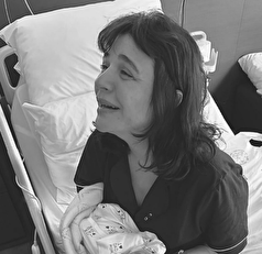 عکس‌های احساسی گونجا ووسلاتری که از اولین شب تولد فرزندش به اشتراک گذاشت