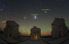 ثبت پرنورترین ستارگان آسمان شب با تلسکوپ‌های کمکی رصدخانه VLT