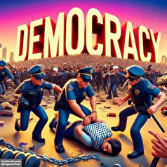 دموکراسی پوشالی؛ دموکراسی یک دروغ بزرگ است