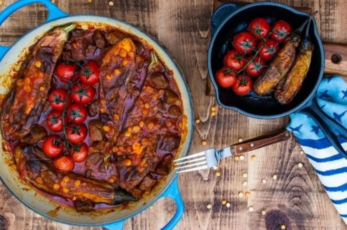 از حالا به بعد خورش بادمجان رو به یک سبک جدید درست کن!