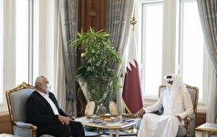 رایزنی هنیه با امیر قطر در مورد توافق آتش‌بس