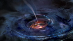 پس از بلعیده شدن یک ستاره توسط سیاه چاله چه اتفاقی می‌افتد؟