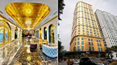 این اولین هتل در جهان است ک با طلا ساخته شده!