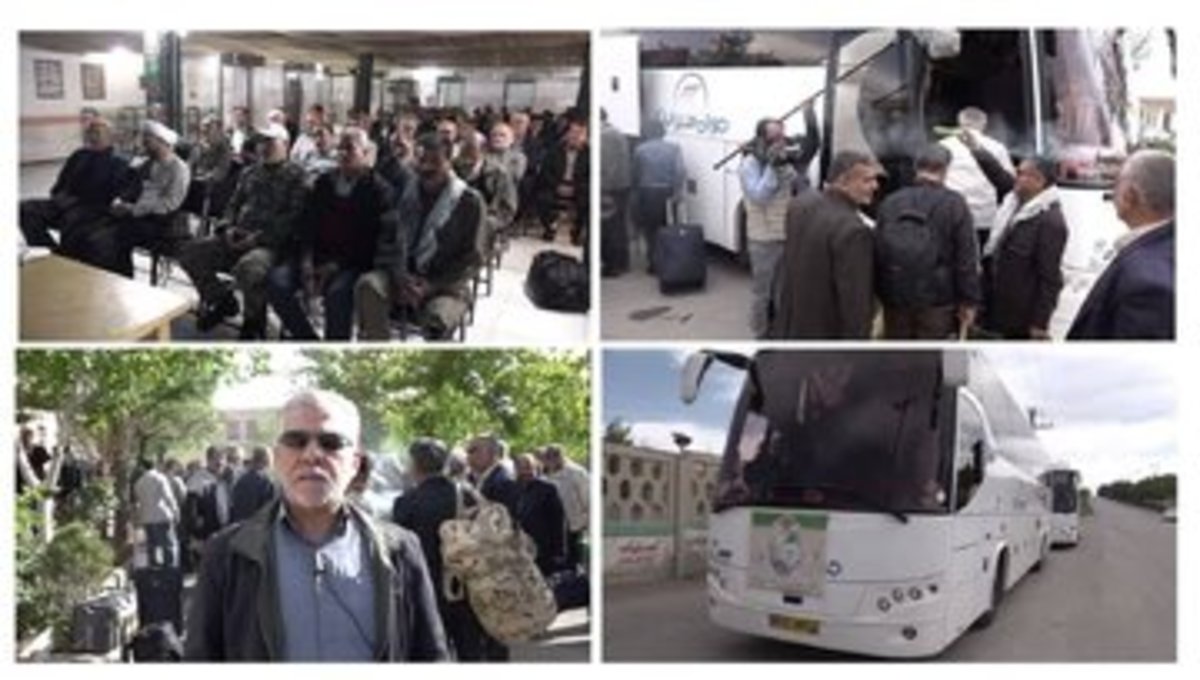 عزیمت کاروان ۵۰ نفره بسیجیان به اردوی راهیان نور