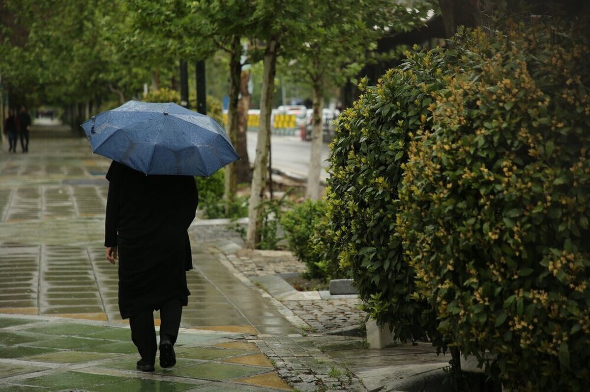 کدام مناطق کشور مستعد بارش باران است؟