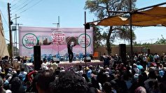 استقبال ۱۰ هزار نفری از جشنواره گل غلتان در عمارت دختر ناصرالدین‌شاه