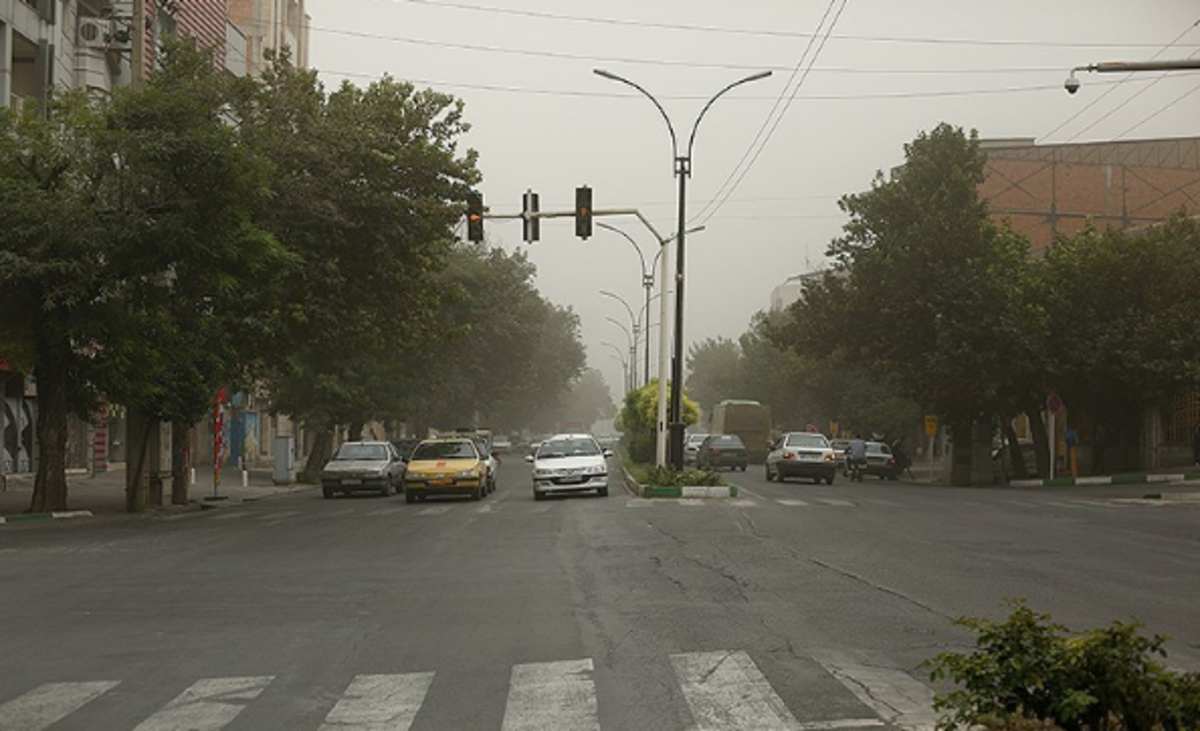 گرد و خاک کردستان را در بر گرفت