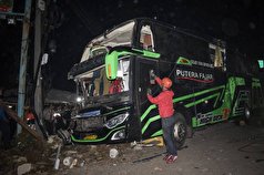 تصادف خونین در اندونزی که ۱۱ دانش آموز را به کام مرگ کشاند