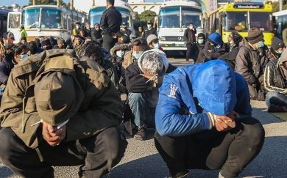جمع‌آوری ۶۲۳ معتاد متجاهر و خرده‌فروش در مشهد‌