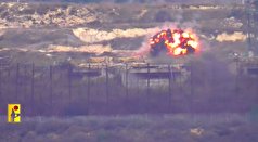 اصابت پهپاد‌های حزب‌الله به چادر نظامیان اسرائیلی و انهدام یک مرکاوا